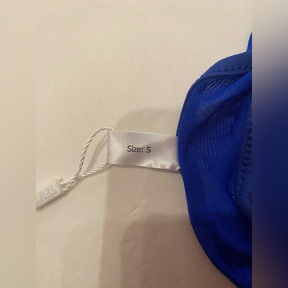 NWT iEFiEL Dance Leotard Dress Blue Costume Size Small - Picture 5 of 6